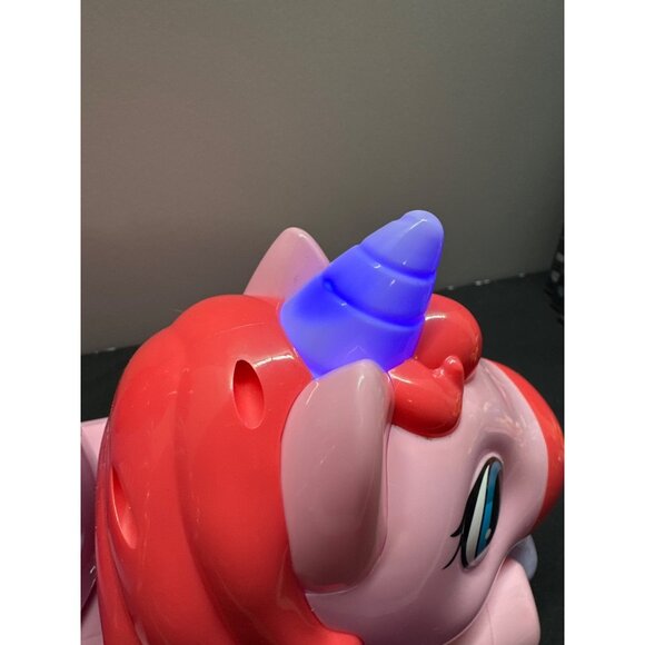 Pink Unicorn Toy Truck With Heart Details & Ramps Working Sounds and Lights - Picture 11 of 13